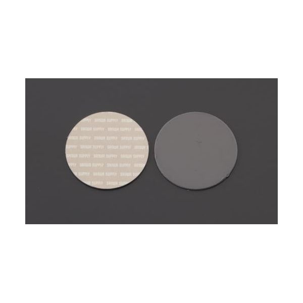 【即納在庫品】「直送」エスコ EA764AH-11 43mm 冷却パッド 丸型／シルバー／2枚 EA764AH11(4)