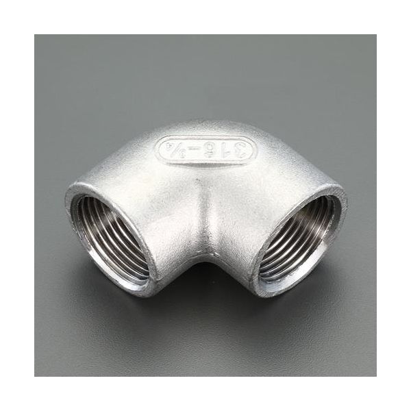 【即納在庫品】「直送」【個人宅配送不可】エスコ EA469AC-315A Rc1・1／2” エルボ ステンレス製 EA469AC315A