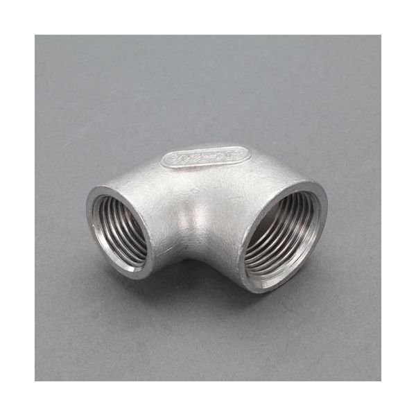 (LINEクーポン有)【個人宅配送不可】【即納在庫品】「直送」エスコ EA469AD-15AA Rc1・1／2”x Rc 1” 異径エルボ ステンレス製 EA469AD15AA