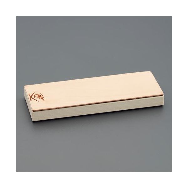 【即納在庫品】「直送」エスコ EA522G-59 210x70x20mm 天然革 牛皮革／最終仕上げ用 EA522G59(4)