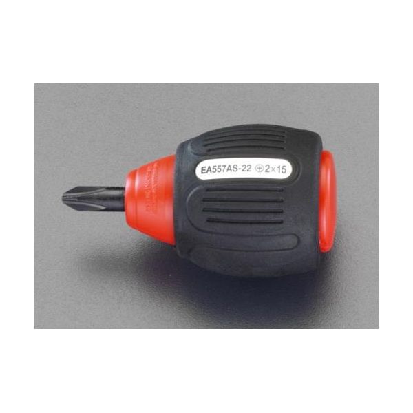 【個人宅配送不可】【即納在庫品】「直送」エスコ EA557AS-22 ＃2x15mm ＋ スタビードライバー EA557AS22【キャンセル不可】(4)