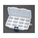【即納在庫品】「直送」エスコ EA508KD-42A 145x100x21mm パーツケース EA508KD42A【キャンセル不可】(4)
