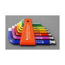 【即納在庫品】「直送」【個人宅配送不可】 エスコ EA573LF 直送 代引不可・他メーカー同梱不可 9本組ボールポイント Hexagon レンチ EA-573...