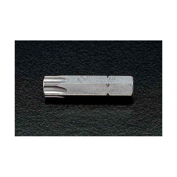 【即納在庫品】「直送」エスコ EA611AA-9 T9x25mm BoreTorx ビット EA611AA9【キャンセル不可】(4)