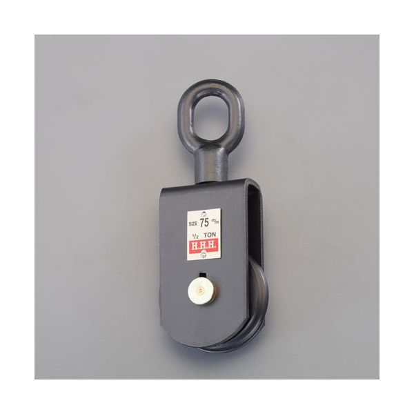 (LINEクーポン有)【個人宅配送不可】【即納在庫品】「直送」エスコ EA987HD-1 75mm／500kg サンマブロック EA987HD1