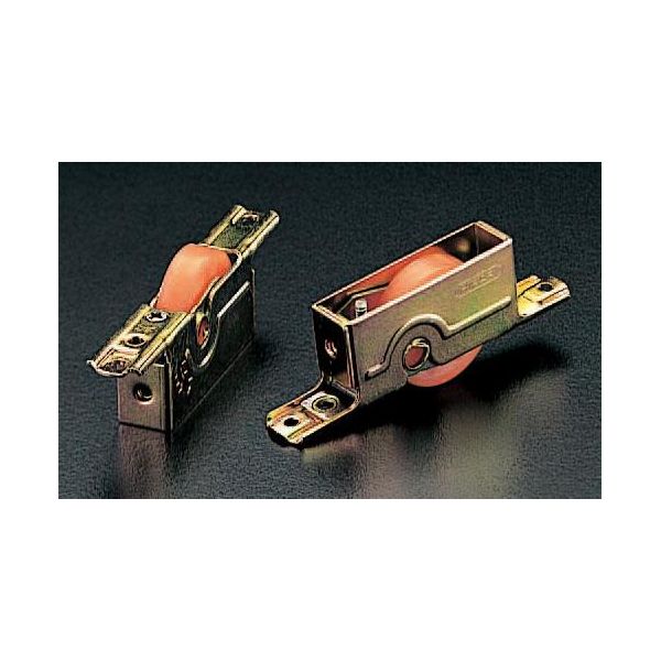 (LINEクーポン有)【個人宅配送不可】【即納在庫品】「直送」エスコ EA986RF-12 平型調整戸車 2個 EA986..