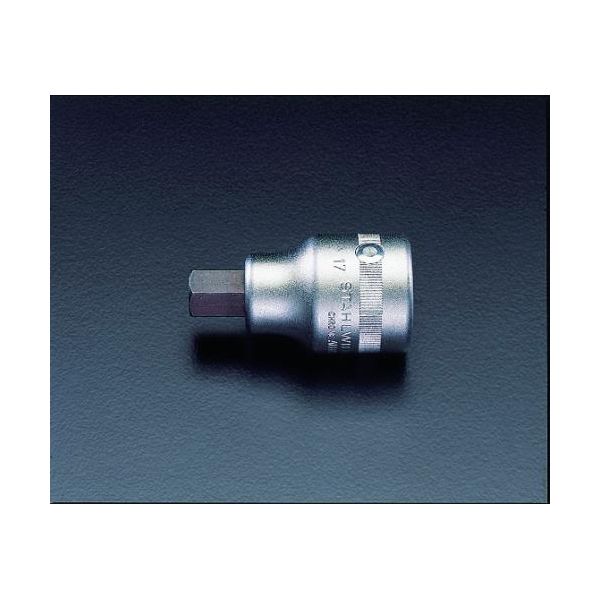 【即納在庫品】「直送」エスコ EA617ZL-107 1/2sqx5/8INHEXソケット EA617ZL107【キャンセル不可】