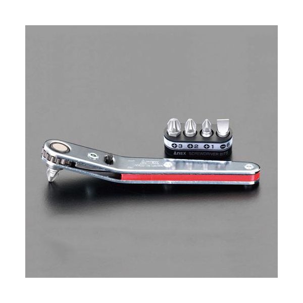 Rakuten - (LINEクーポン有)【個人宅配送不可】【即納在庫品】「直送」エスコ EA562-8 オフセット型ラチェット式ドライバーセット EA5628【キャンセル不可】