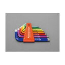 【即納在庫品】「直送」【個人宅配送不可】 エスコ EA573LK 直送 代引不可・他メーカー同梱不可 1.5-10mmHexagonレンチセット EA-573L...