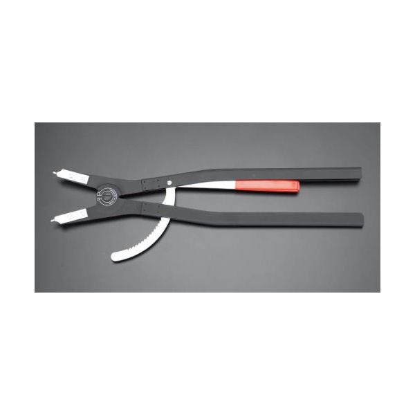 【個人宅配送不可】 エスコ EA590B-5 直送 代引不可・他メーカー同梱不可 122-300mm軸用スナップリングプライヤー EA590B5【キャンセル不可】