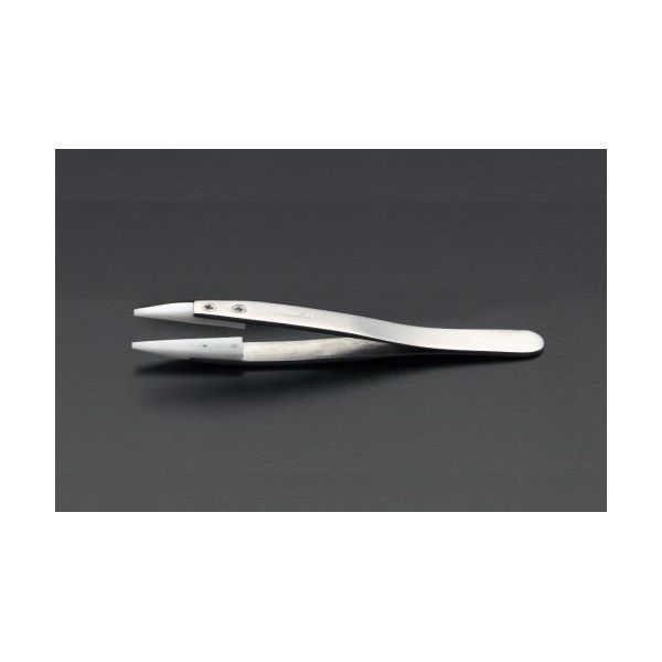 【即納在庫品】「直送」エスコ EA595AP-34 115mmデルリン/ステンレス製ピンセット EA595AP34【キャンセル不可】