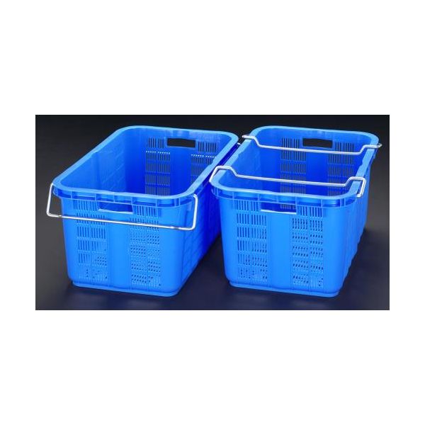 【即納在庫品】「直送」【個人宅配送不可】 エスコ EA506AB-18A 直送 代引不可・他メーカー同梱不可 712x472x338mmコンテナ2個 EA506AB18A【キャンセル不可】