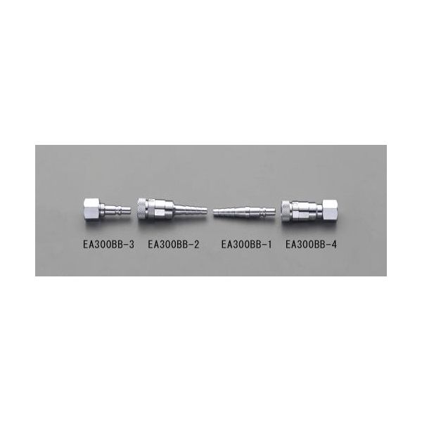 【即納在庫品】「直送」【個人宅配送不可】エスコ EA300BB-3 酸素用プラグ器具側 EA300BB3【キャンセル不可】