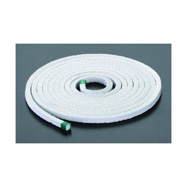 Various Materials - (LINEクーポン有)【即納在庫品】「直送」【個人宅配送不可】 エスコ EA351BH-3 直送 代引不可・他メーカー同梱不可 6.4mmx3mテフロン含浸テフロンパッキン EA351BH3【キャンセル不可】