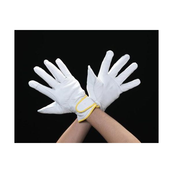 (LINEクーポン有)【個人宅配送不可】【即納在庫品】「直送」エスコ EA353C-37 LL革手袋イエロー EA353C..