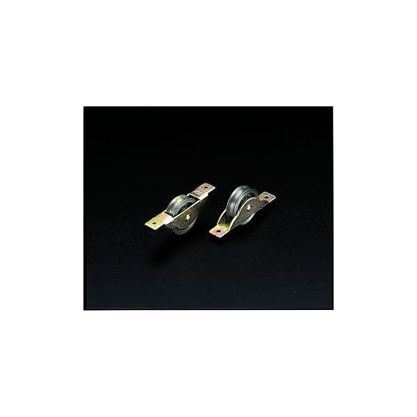 【即納在庫品】「直送」【個人宅配送不可】エスコ EA986RG-2 鉄戸車 2個 EA986RG2【キャンセル不可】