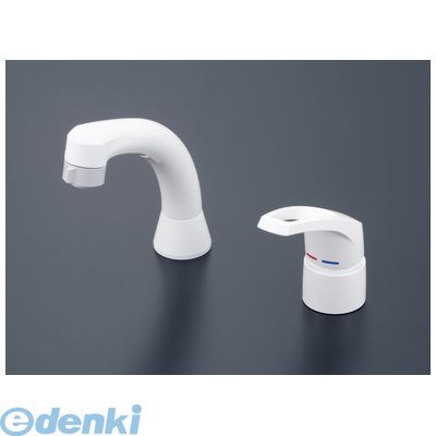 KVK KM8007ZA 寒 洗面 湯側回転角度規制 寒冷地用洗面用シングルレバー 水栓金具 シングルレバー式洗髪シャワー【キャンセル不可】