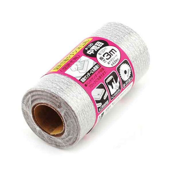 4977292158213 サンディングロール空研木工用 4977292158213 中荒目 空研ぎ紙やすり 藤原産業 サンドペーパー 作業工具 大工道具