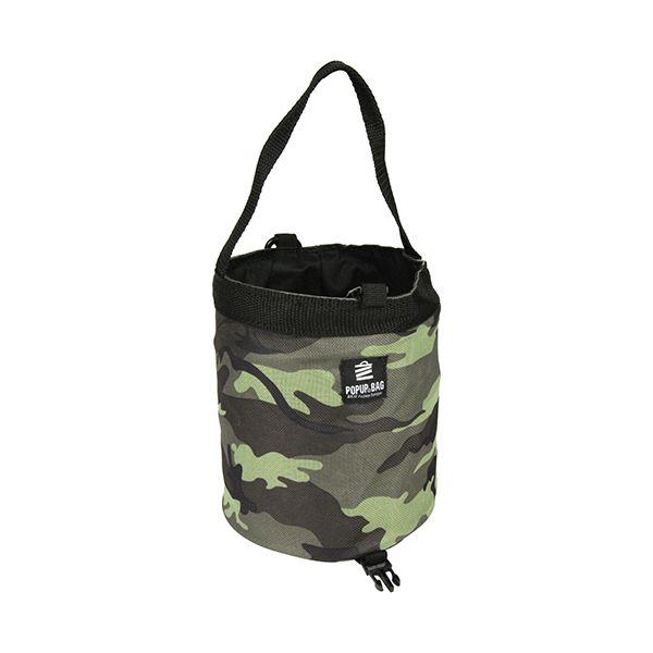 4977292172585 SK11 ポップアップバッグ SPU−15R−CGR カモフラージュグリーン 藤原産業 作業工具 道具袋