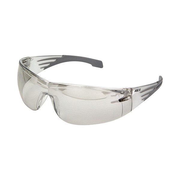 4977292900904 SK11 セフティハードグラス SSGL−1C/GRY クリア 防護メガネ 藤原産業