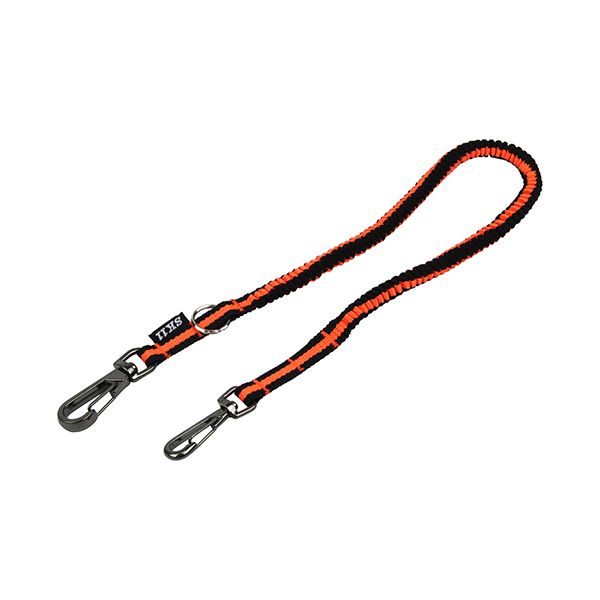 4977292974097 SK11 布製安全コード1KGフック SNSC−1−H−LOR 蛍光オレンジ 布製セーフティコード