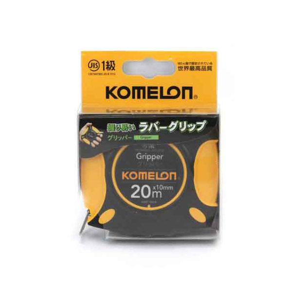 8803005903114 グリッパー20 X 10 コンベックス 藤原産業 鋼製巻尺グリッパー20M KOMELON 作業工具 KMC-900R-20