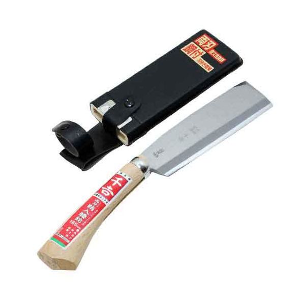 4977292602037 鞘入腰鉈 双刃 4977292602037 千吉 藤原産業 両刃 鞘入腰鉈双刃 鞘入腰ナタ サヤ入り 枝..