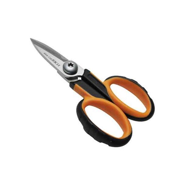 4977292184144 電工はさみ コンパクト 藤原産業 電工はさみコンパクト 万能ハサミ 切断工具 作業工具