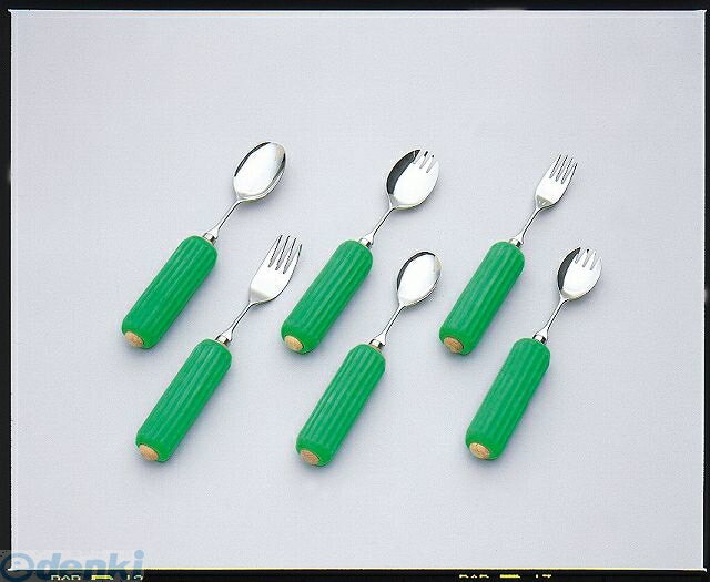 4936480092166 木製丸型ハンドルスポンジ付 1 スプーン大 2166 木製丸型ハンドル ラクラクシリーズ 斉..