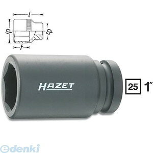 【納期-通常7日以内に発送 在庫切れ時-約2ヶ月 】ハゼット HAZET 1100SLG-41 インパクト用ディープソケット1 1100SLG41