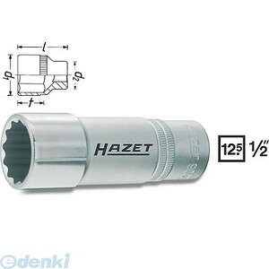 (LINEクーポン有)【納期-通常7日以内に発送 在庫切れ時-約2ヶ月 】ハゼット HAZET 900TZ-24 ソケット1／2 900TZ24