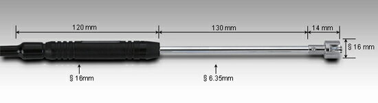 楽天測定器・工具のイーデンキMK HP-404A-M28 MAX 500度 表面温度センサー HP404AM28