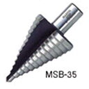 マーベル MSB-35 ステップドリル MSB35 ストレートシャンク スパイラル仕様 MARVEL ステップドリルストレートシャンク マーベルステップドリル(4)