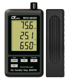 【楽天ランキング1位獲得】MCH-383SD データロガーCO2温湿度SDカードモニター MCH383SD データロガデジタル 1-2517-03 MotherTool マザーツール アズワン