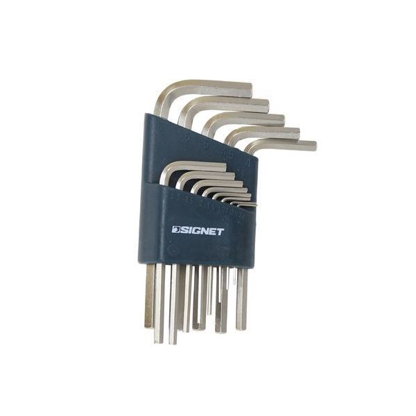 「直送」シグネット SIGNET 35064 ホルダー付六角棒レンチ13本セット 0．7−6MM