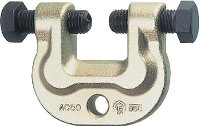 (LINEクーポン有)スーパーツール SUPERTOOL AC50H アイアンマン 仮設用狭締金具 CPA．9～50ボルト対辺41タイプ AC-50H【キャンセル不可】