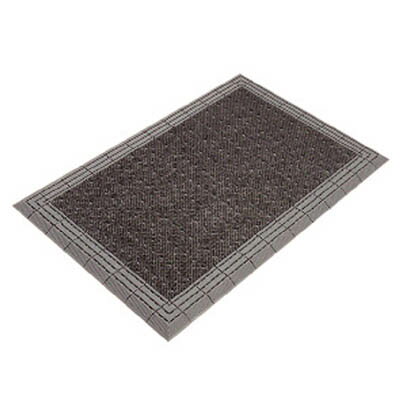 Cotton, Indian Cotton - (LINEクーポン有)ミヅシマ工業 4021220 ニューエルバーマット　600X900　グレー 15706 GY【キャンセル不可】