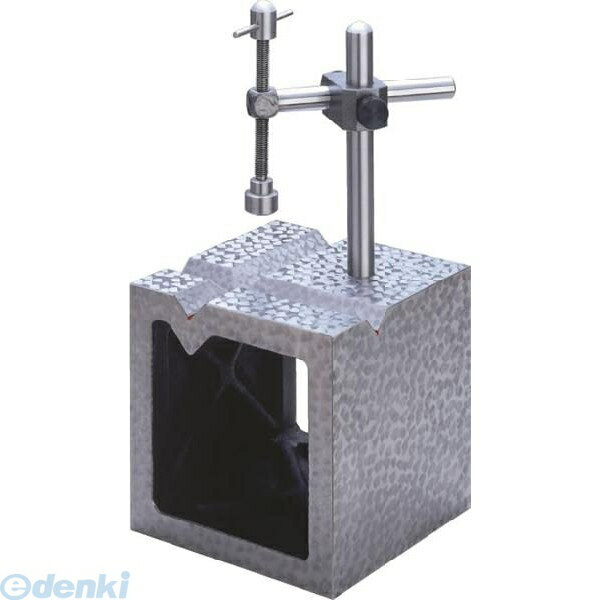 (LINEクーポン有)大菱計器製作所 大菱計器 JK105 鋳鉄製 V溝付桝形ブロック 特級 呼び200 200×200×200×33 JK105