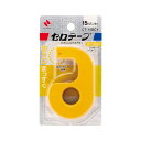 ニチバン CT-15DCY セロテープR小巻カッター付まっすぐ切れ CT15DCY セロテープ小巻カッター付