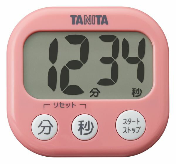 タニタ（TANITA） TD384PK でか見えタイマー フランボワーズピンク