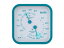 タニタ（TANITA） TT557BL アナログ温湿度計 ブルー