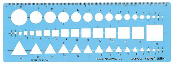 バンコ（VANCO） 20106 テンプレート S－6