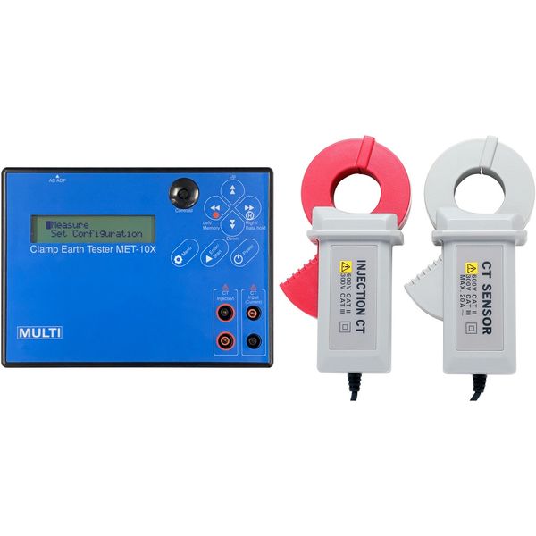 マルチ計測器 MULTI MET-10X Bluetooth内蔵クランプ式接地抵抗計 MET10X