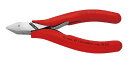 クニペックス KNIPEX 7741-115 エレクトロニクスニッパー 7741115