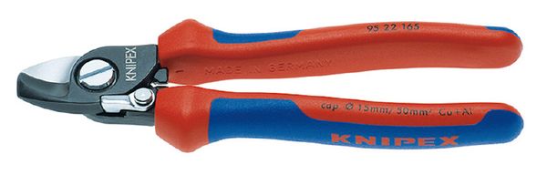 クニペックス KNIPEX 9522-165 ケーブルカッター バネ付 9522165