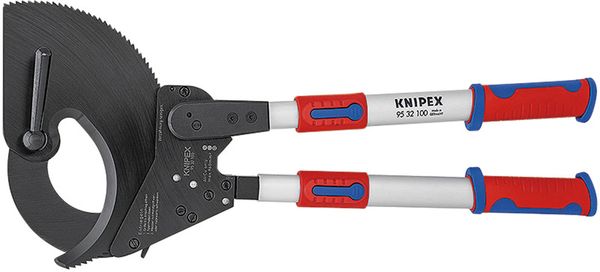 クニペックス KNIPEX 9532-100 ケーブルカッター ラチェット式 820MM 9532100