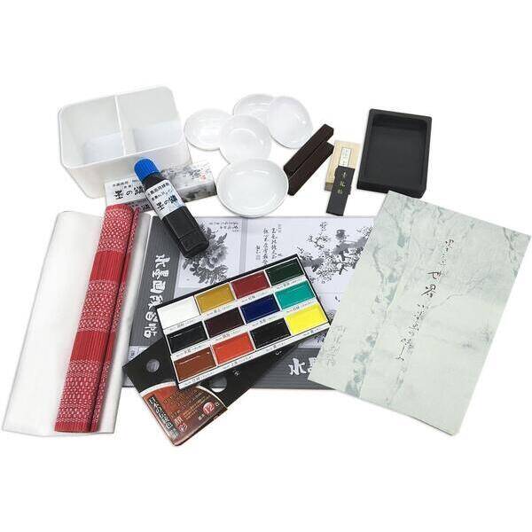 墨運堂 29312 水墨画セット 29312