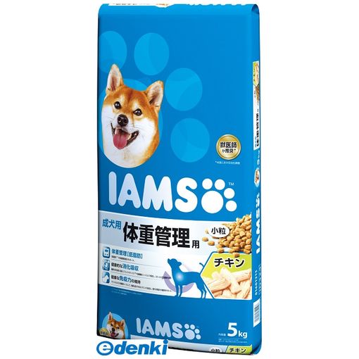 (LINEクーポン有)マースジャパンリミテッド ID324 アイムス成犬用体重管理用チキン小粒5kg IAMS ドッグフード プレミアム アダルト MARS ドライ ペット マースジャパンアイムス ドライフード