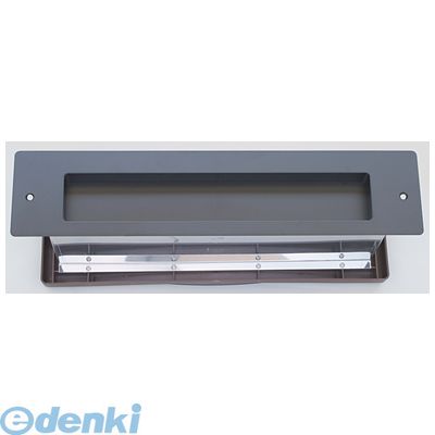 水上金属 NO3000-SIN-BK No3000ポスト 内フタ付気密型 真壁用 色：黒 NO3000SINBK