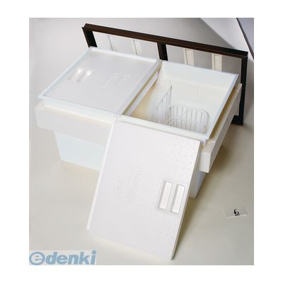 Rakuten - 吉川化成 9DSJTKS 直送 代引不可・他メーカー同梱不可 アルミ枠 床下収納庫 断熱タイプ・600×900型・深型【TKスペーサー仕様】